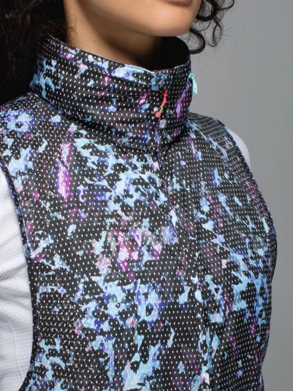 Lululemon Pack It Vest Floral Sport Tranquil Women’s 6